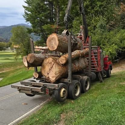 Chipper & Dump truck Service for Lopez Landscaping and Tree Service  in Waynesville, NC