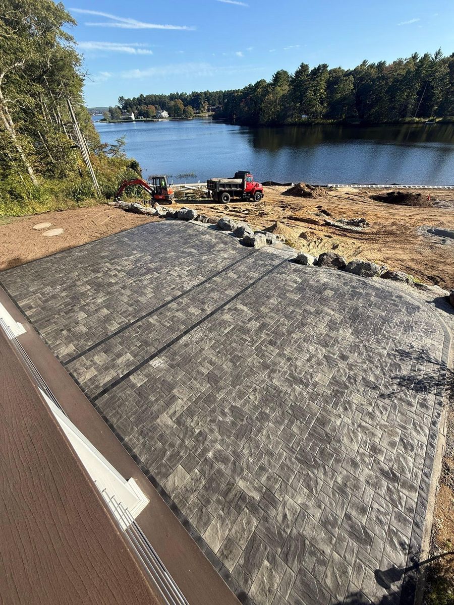 Patio Design & Construction for Cardinal Landworks LLC in Canterbury, CT