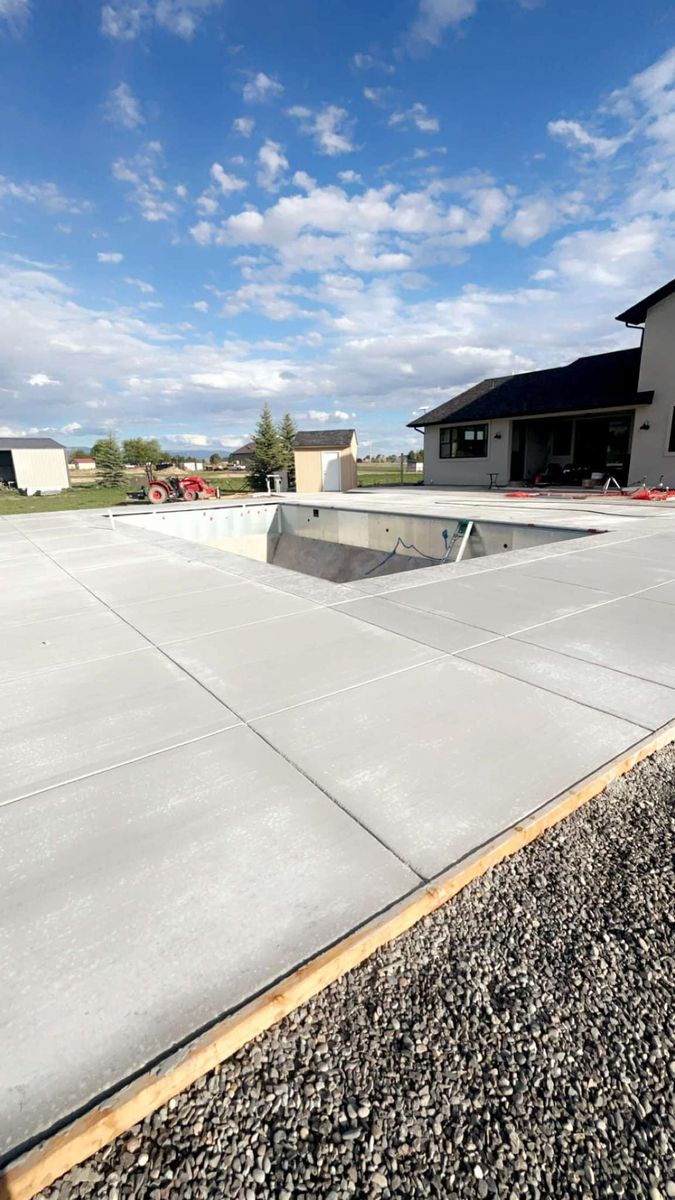 Pool Decks and Pool Bottoms Installation for RE Concrete LLC in Aspen, CO