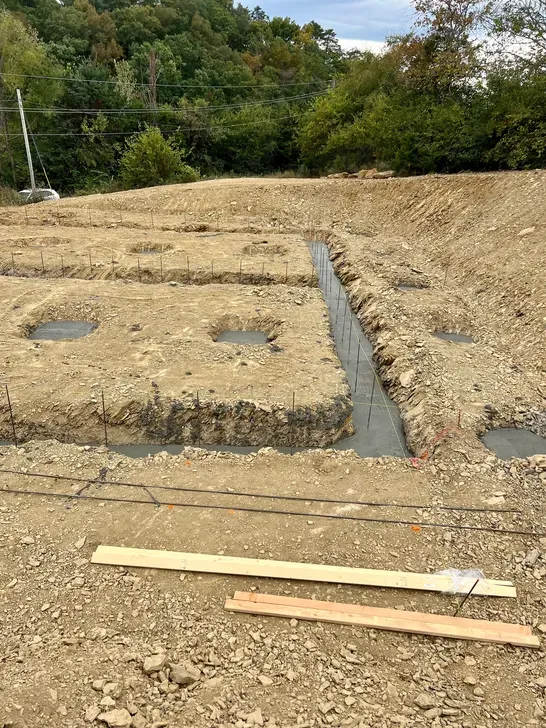 Foundation Excavation for Grayson Groundworks in Sevierville, TN