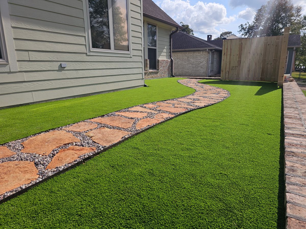 Artificial Turf for Bruno's Professional Lawn's & Landscape in Beaumont, TX
