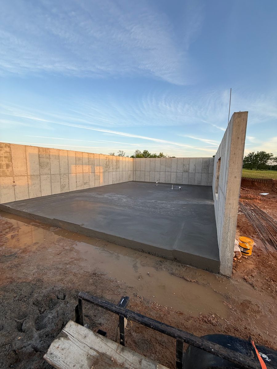 Basements for Modern Concrete LLC in Lowell, AR