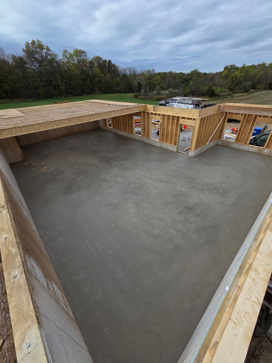 Interior Concrete Slabs for New Edge Concrete in Mount Vernon, OH