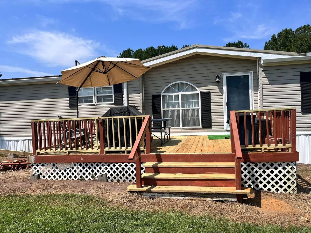 Deck & Patio Installation for KDMK Builders & Repair, LLC in Cairo, GA