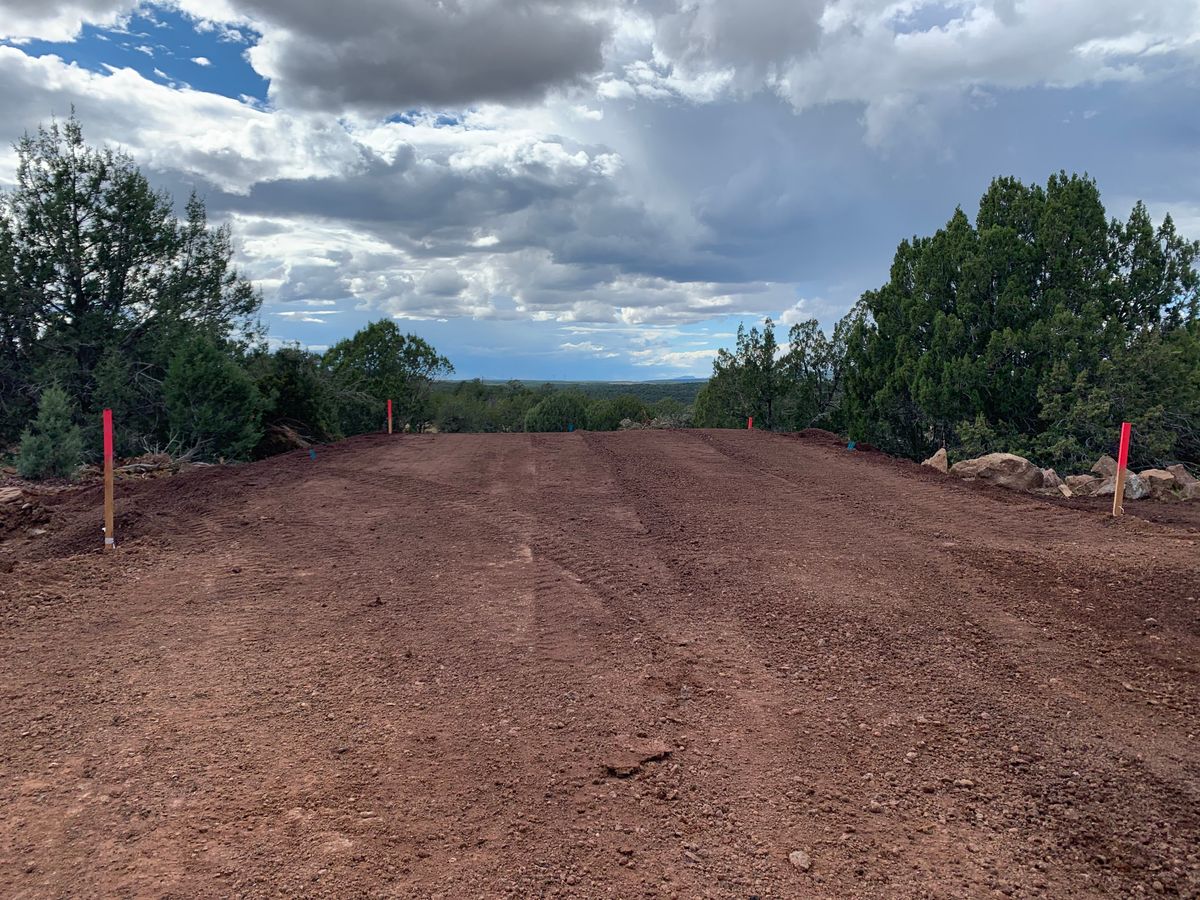 Site Preparation / House Pads for S&D Excavations in Ash Fork, AZ