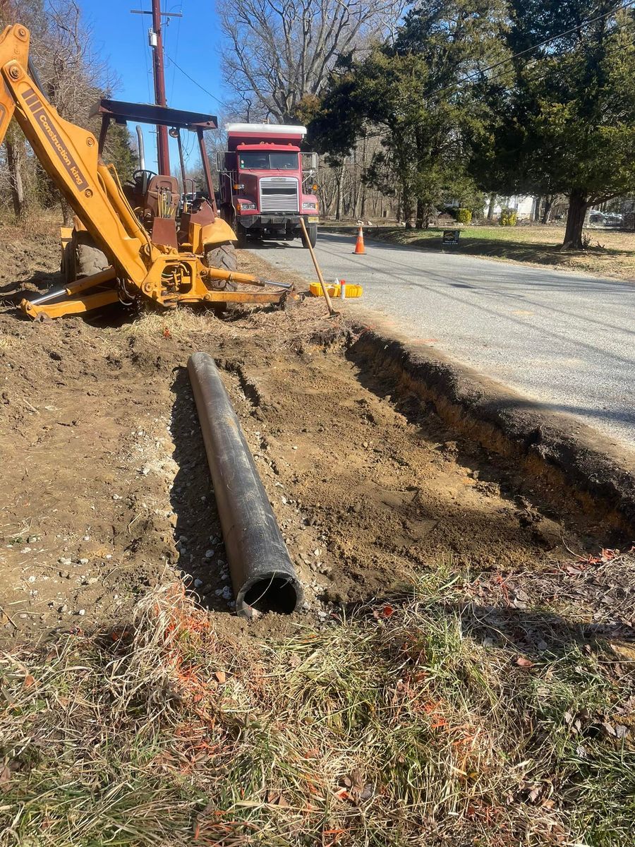 Sewer & Water Lines for Just In Time Excavating LLC in Williamstown, NJ