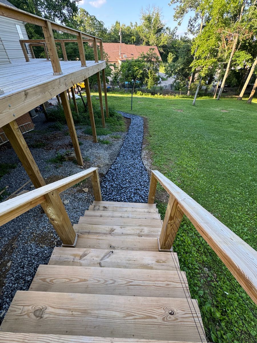 Deck & Patio Installation for J&L Remodeling in Mt. Juliet, TN