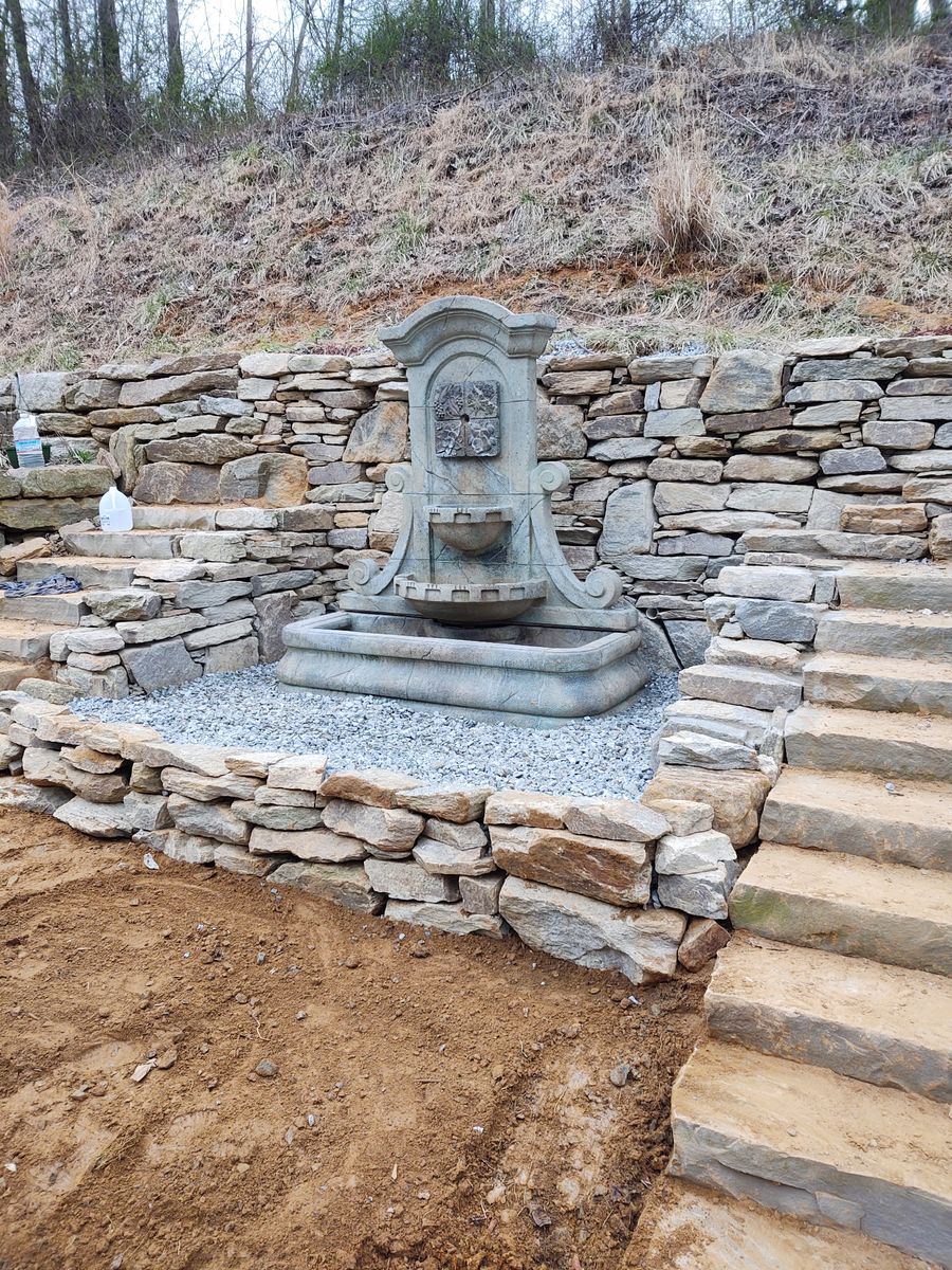 Hardscape Installation for Pisgah Property Services LLC in Asheville, NC