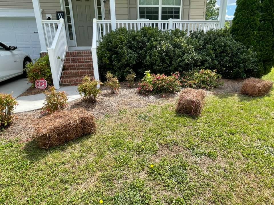 Pine Needles, Mulch & Dirt/Top Soil Delivery and Installation for Gallimore’s Lawn Care in Thomasville, NC