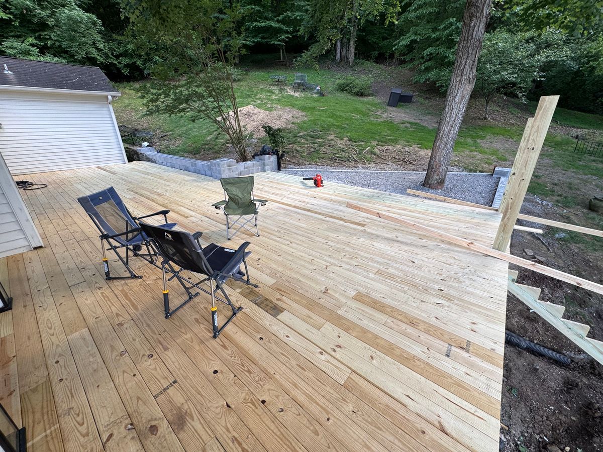 Deck & Patio Installation for J&L Remodeling in Mt. Juliet, TN