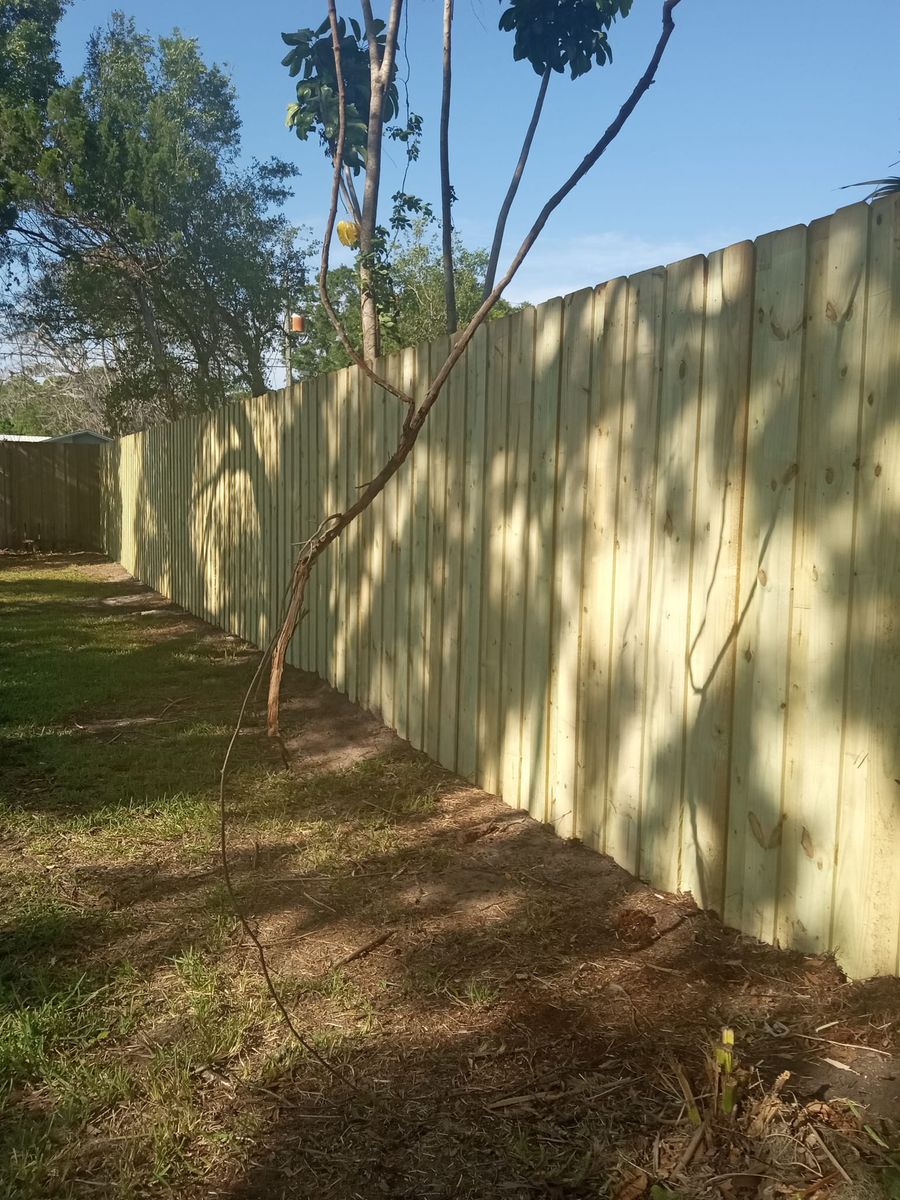 Wood Fencing for Michael Anthony Building Services in Sarasota, FL