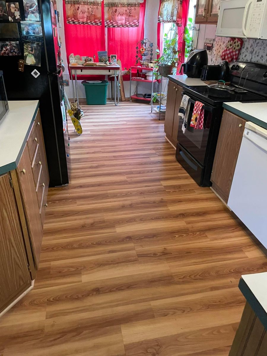 Kitchen Renovation for Willy Lewallen And Sons in Mineral Wells, TX