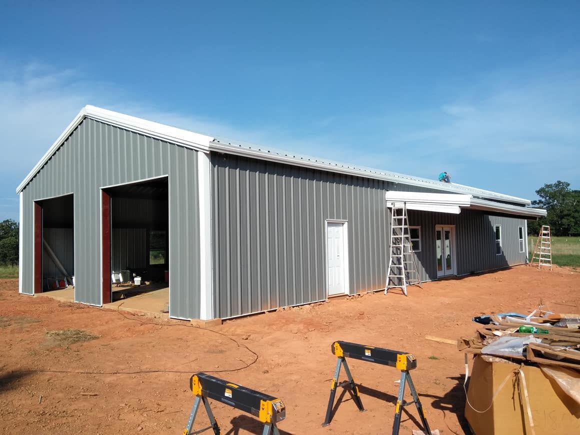Steel Buildings Construction and Repairs for Gibis Construction LLC in Homer, GA