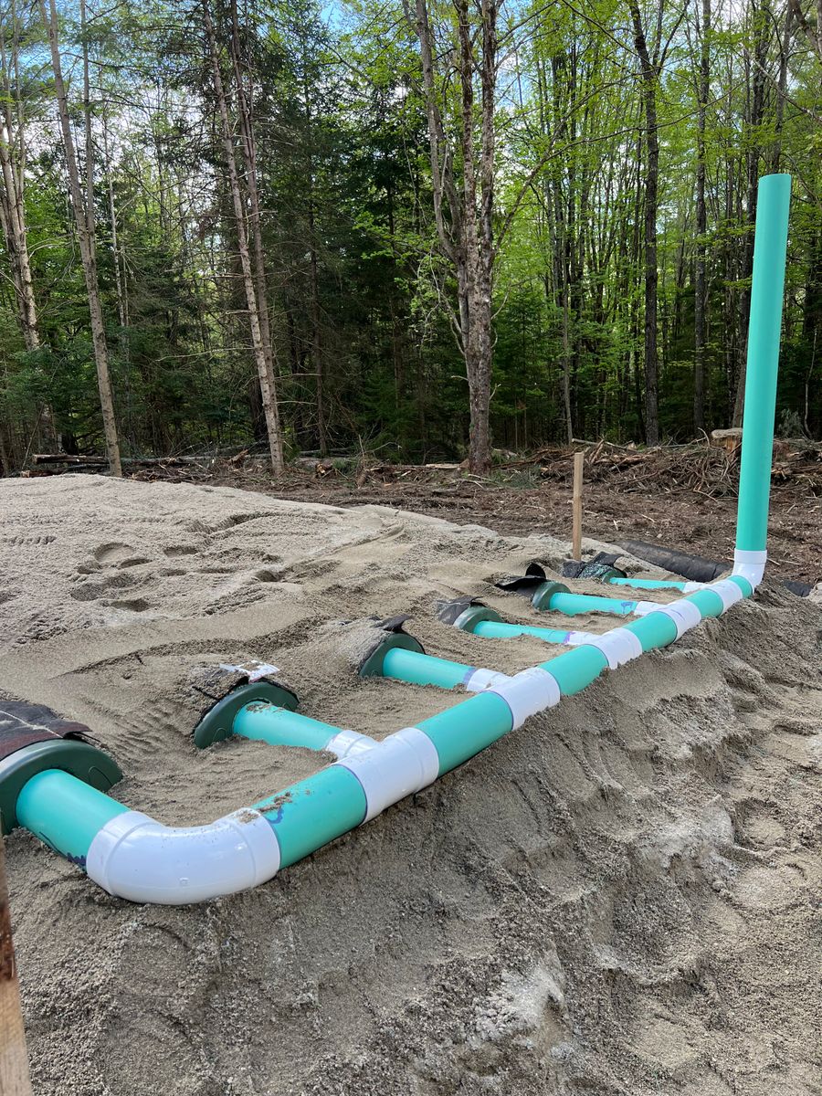 Sewer & Water & Power Lines for Andy Naylor Excavation in Johnson, VT