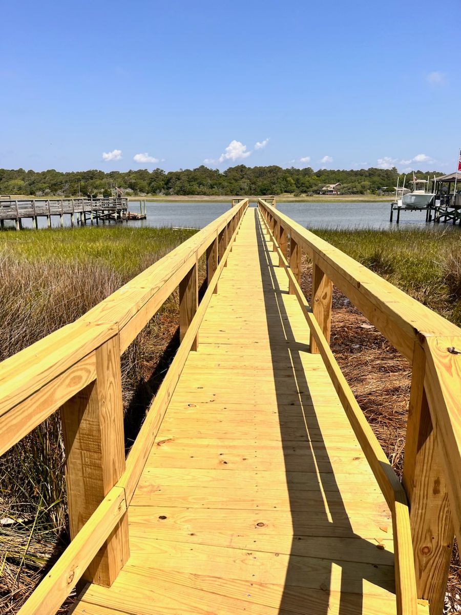Dock Building for Paradise Decks and Docks LLC in Holden Beach, NC