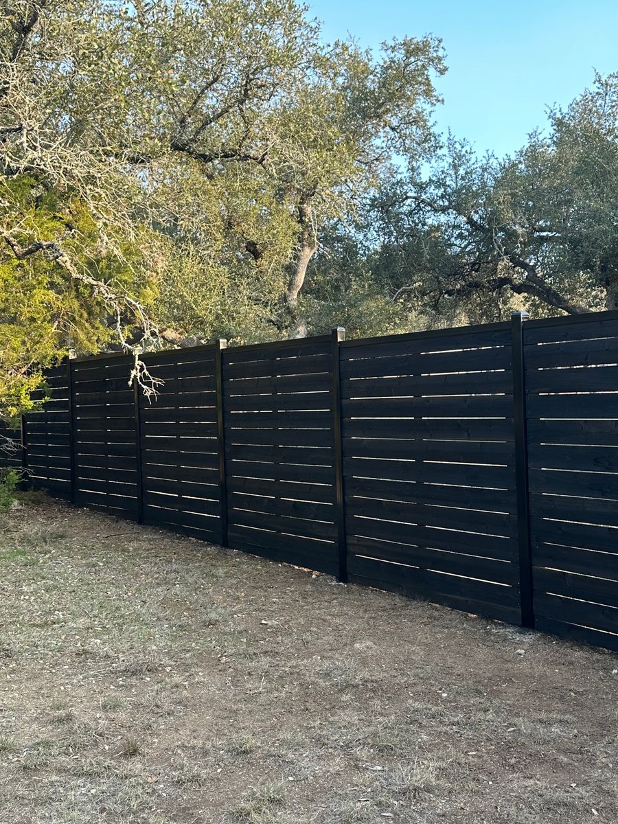 Landscape Design for N. B. Fence & Landscape in New Braunfels, TX