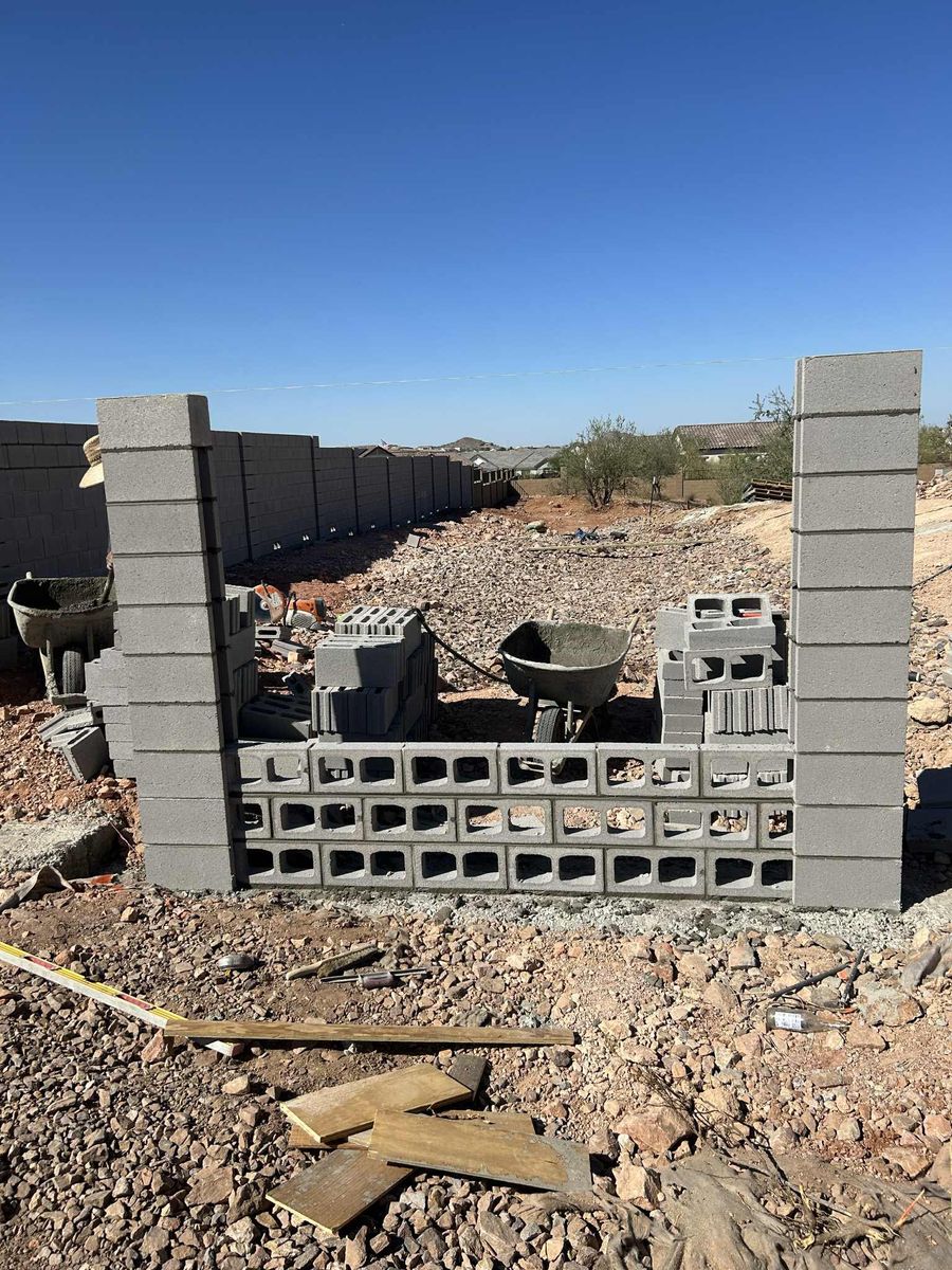 Bricklaying for Deserts Voice Construction in Queen Creek, AZ