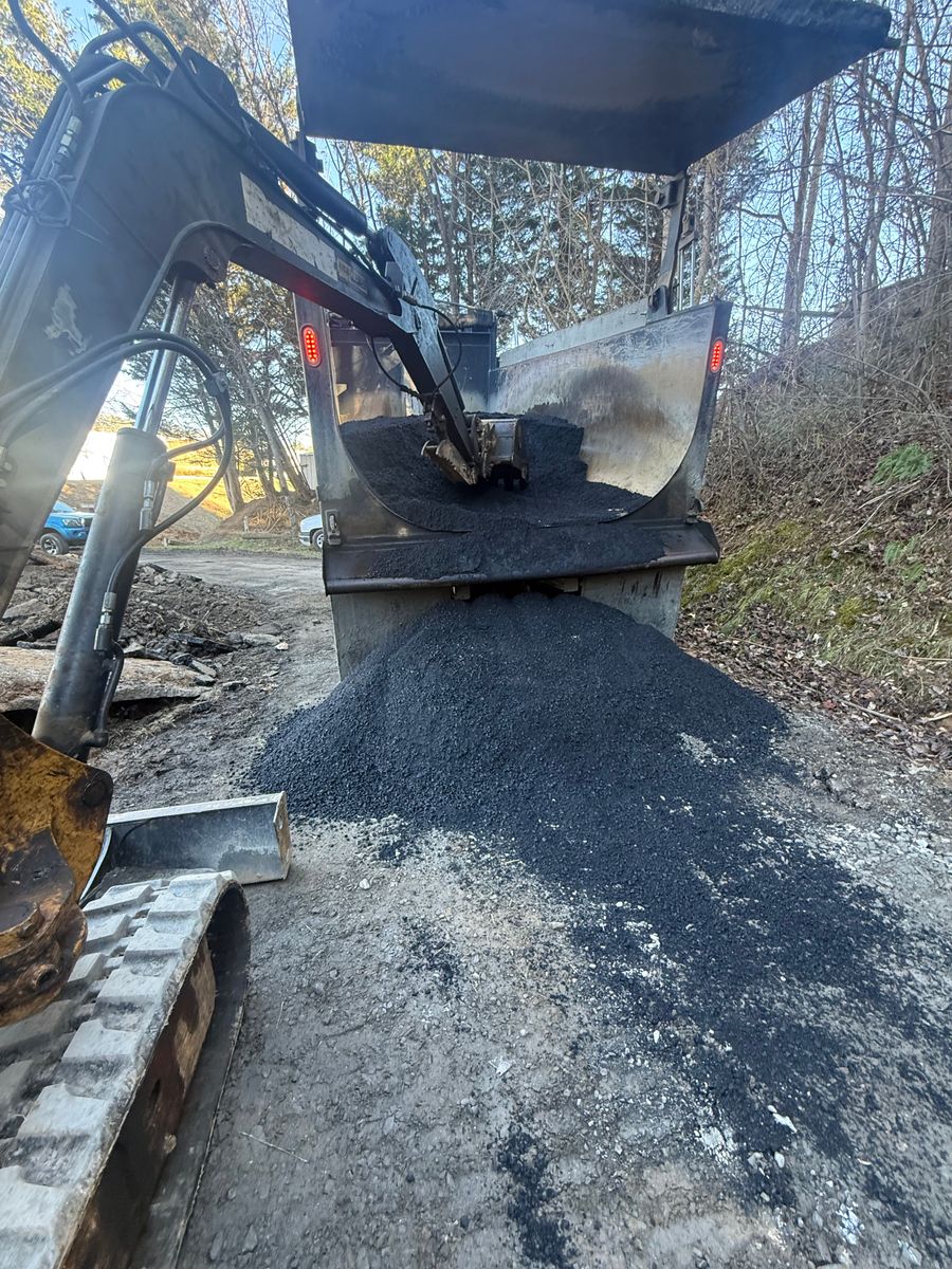 Asphalt paving for JV Painting Services LLC in Hendersonville, NC