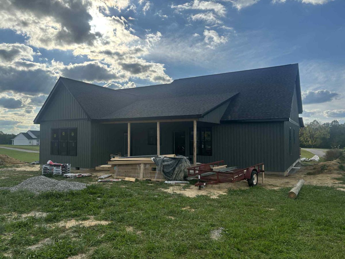 Complete Home Builds & Pole Barn Construction for KY Gutter Pro & Specialty Roofing Systems in Monticello, KY