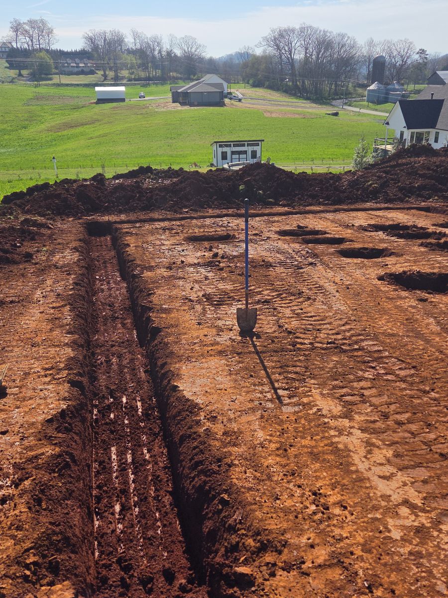 Land Grading for Bledsoe & Sons Excavating and Developing in Dandridge, TN