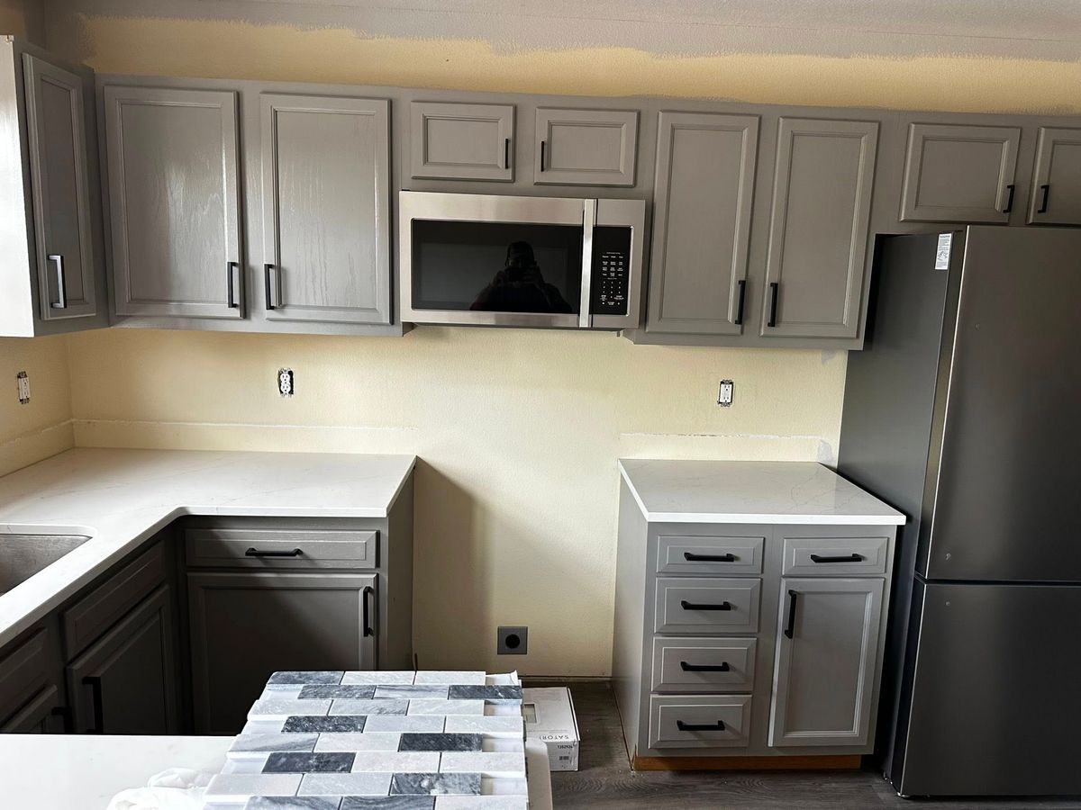 Tiling for Owens Upgrades LLC in Waynesville, MO