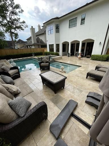 Patio Design and Construction for OTM Hardscape & Construction in Houston, TX