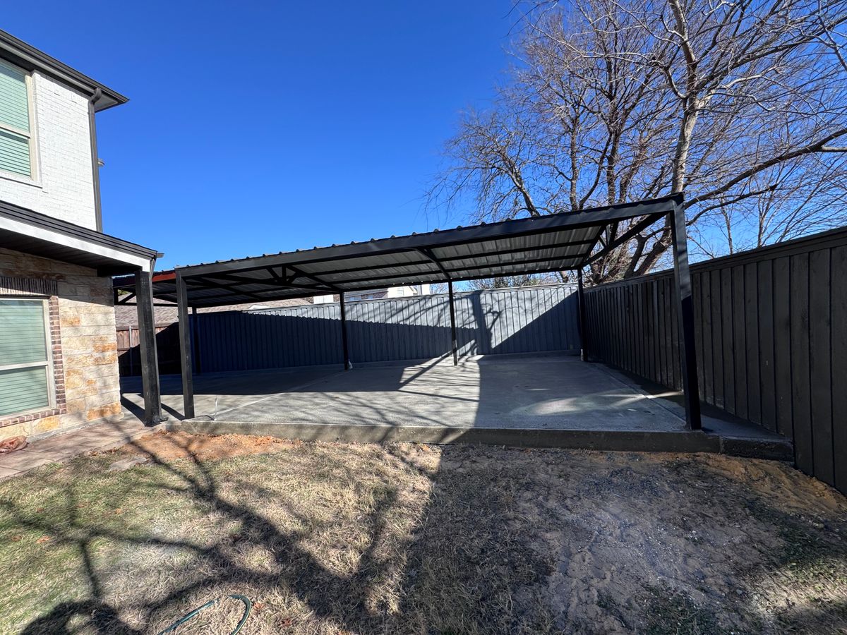 Concrete Foundations for NTX Outdoors Concrete and Excavation LLC in Venus, TX