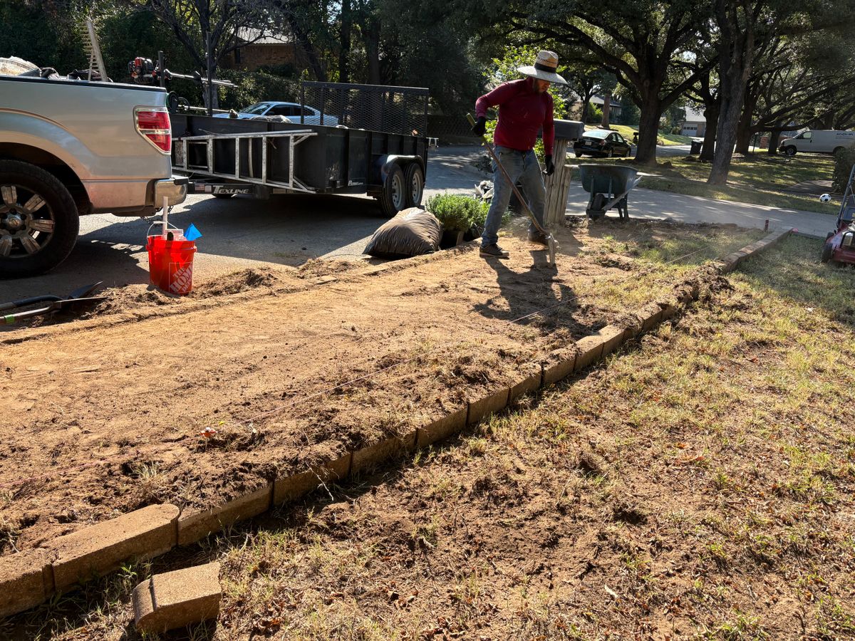 Patio Design & Construction for Valadez Landscaping LLC in Fort Worth, TX