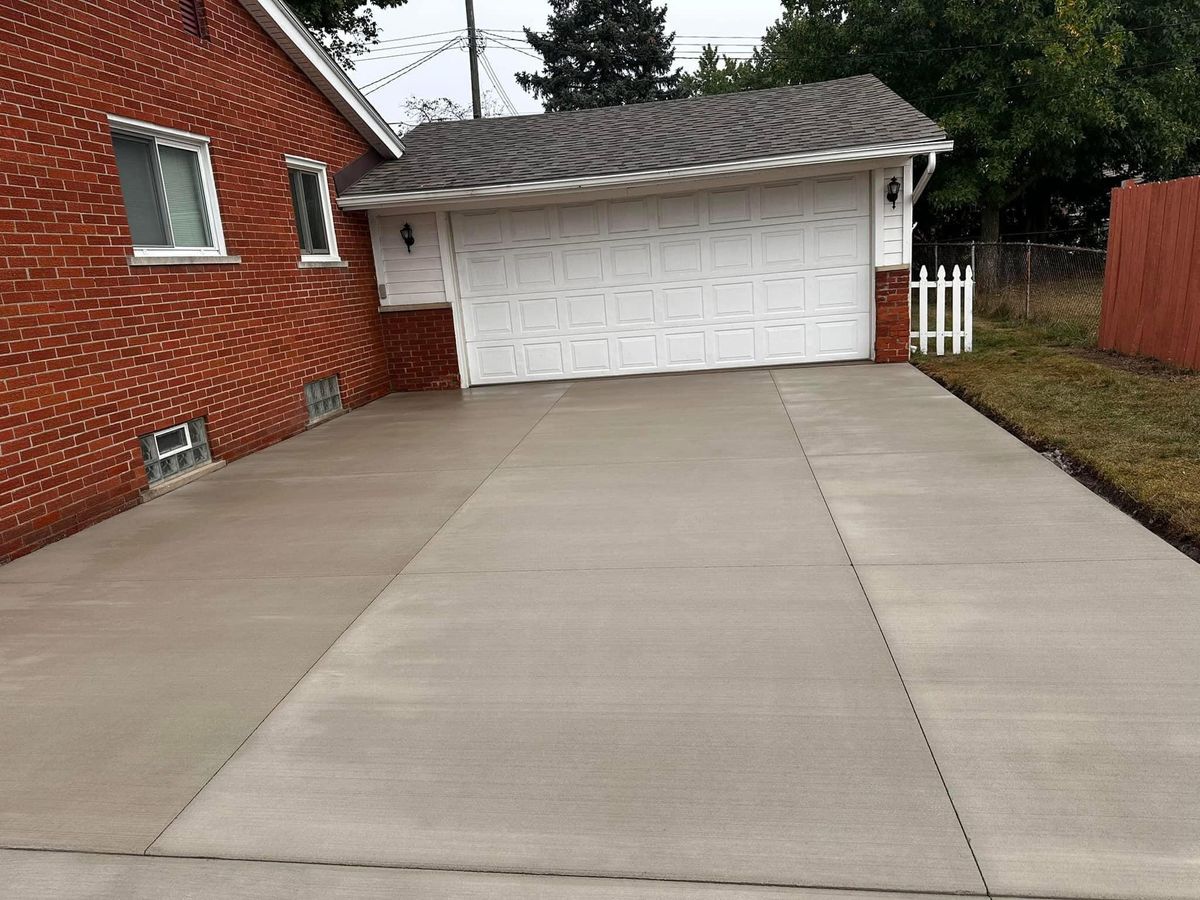 Concrete for Crown Cement in Lincoln Park, MI