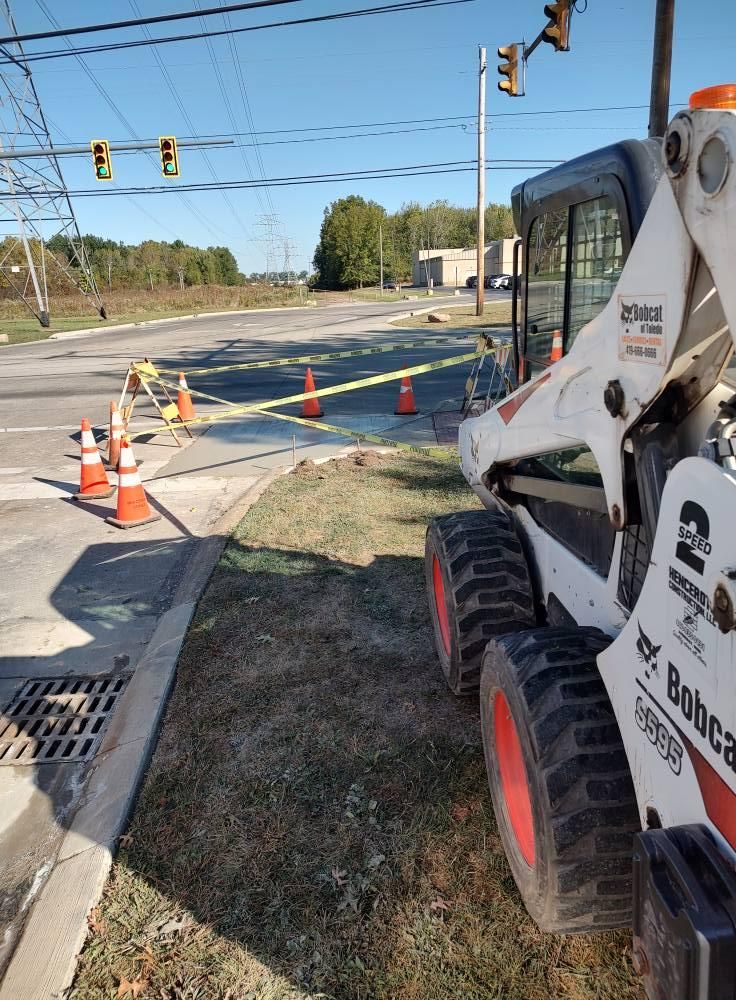 Concrete Repair for Henceroth Construction in Amherst, OH