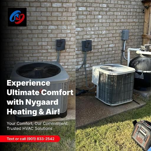 Installation of HVAC Systems for Nygaard Heating and Air Conditioning in Memphis, TN