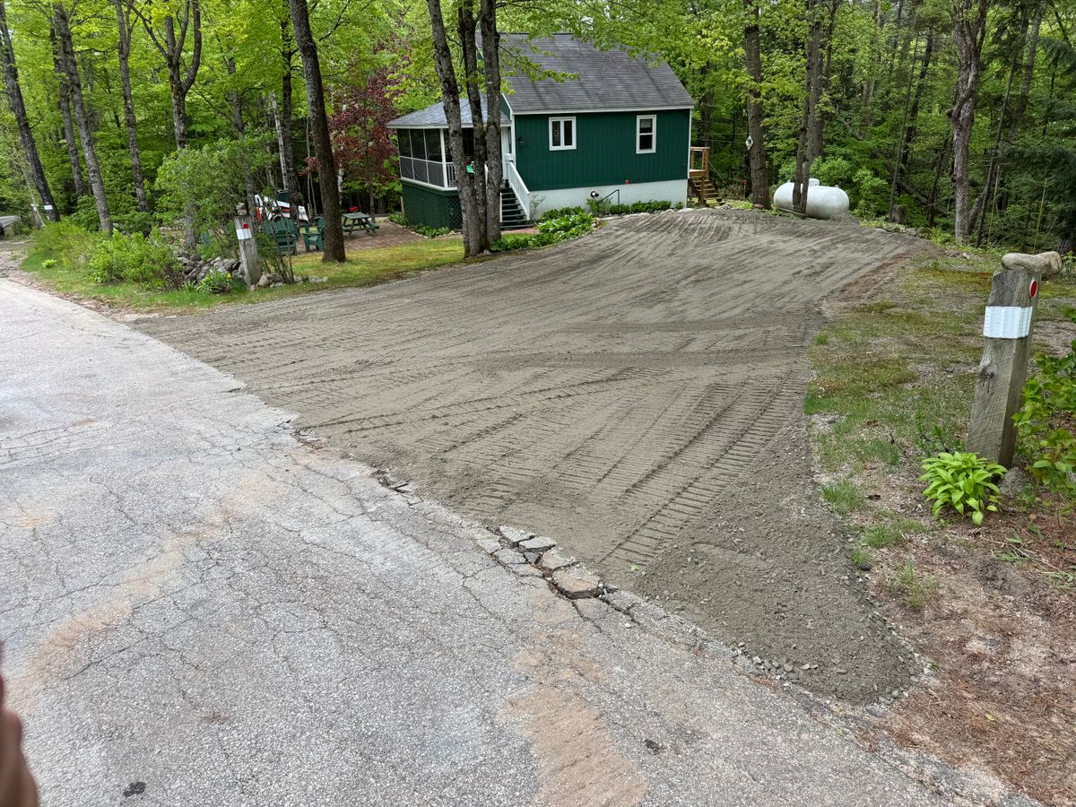 Lawn Installs for AFH Earthworks in Madison, NH