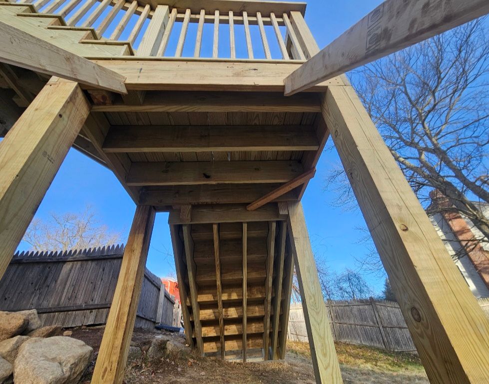 Deck Craftsmanship Services for South Coast Decks LLC in Mansfield, MA