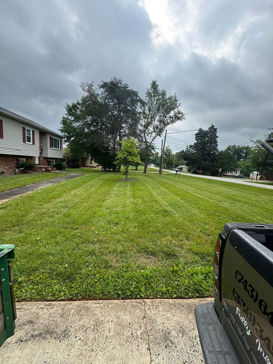 Mowing for Zotelo’s Lawncare LLC in Winston-Salem, NC