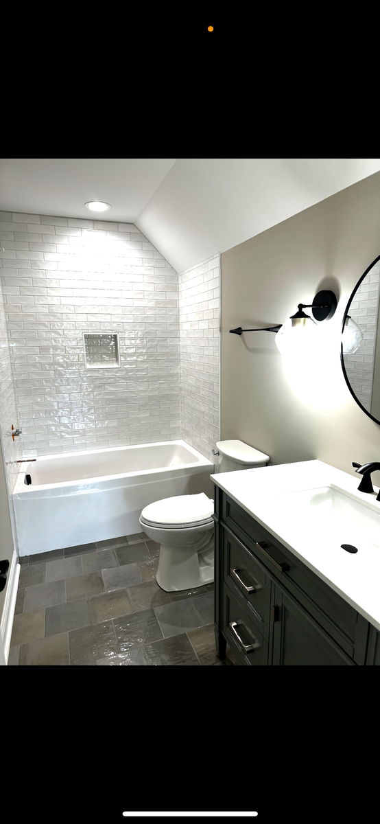 Bathroom Renovation for G.S. Home Solutions in Bedford County, VA