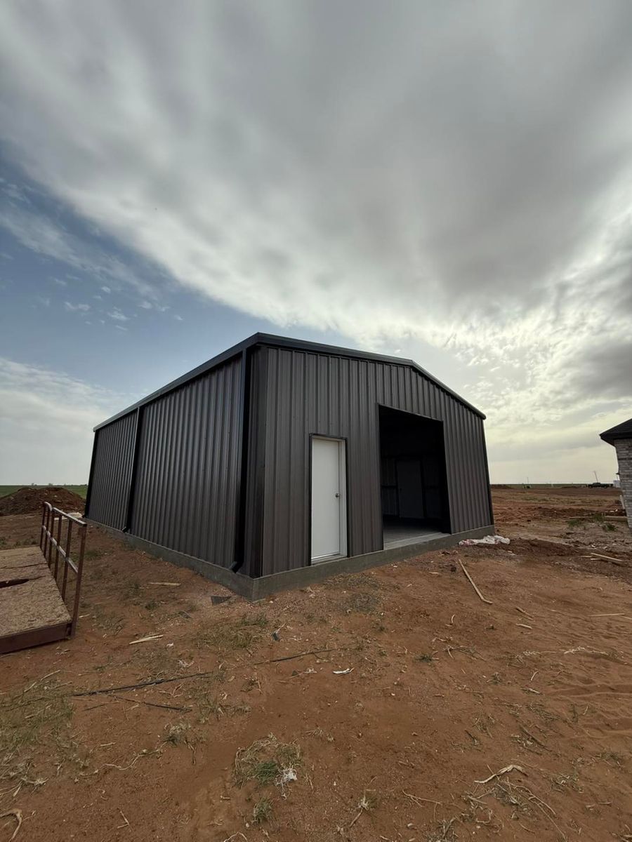 Garages for WT Precision Buildings in Brownfield, TX
