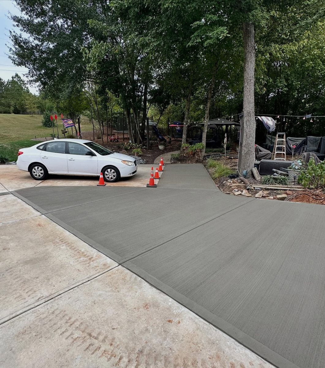 Driveway Construction for GNE Construction in Concord, NC