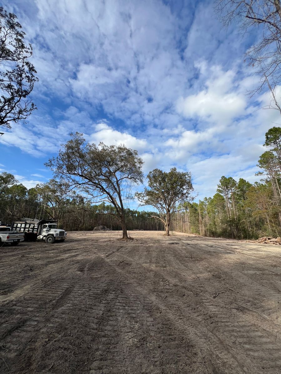 Excavation for Bay Hill Development in Nahunta, GA