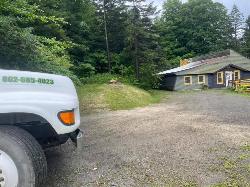 Land Clearing & Demolition for Andy Naylor Excavation in Stowe, VT