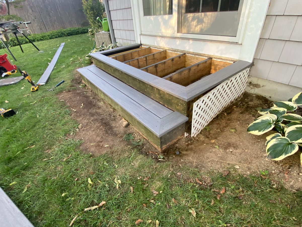 Deck & Patio Installation for Clark co. Construction in Attleboro, MA