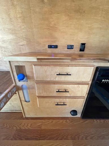 RV & Camper Van Kitchen Renovation for Mauka to Makai RV Renovations in Los Angeles, CA