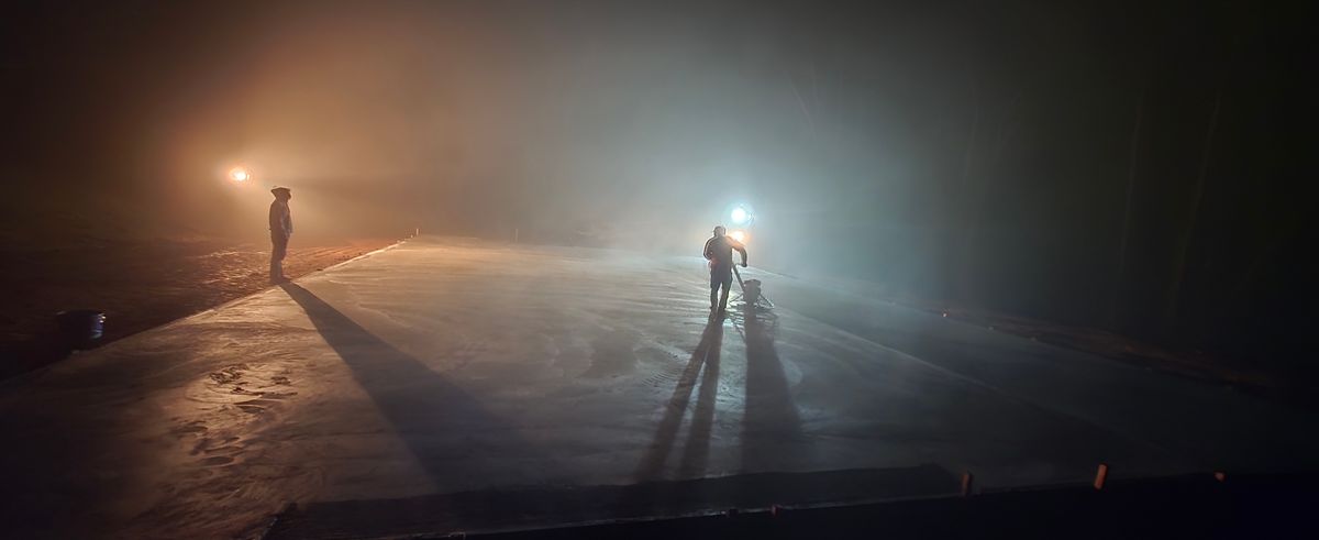 Commercial Concrete Work for Miilan Construction in Boonville, NC