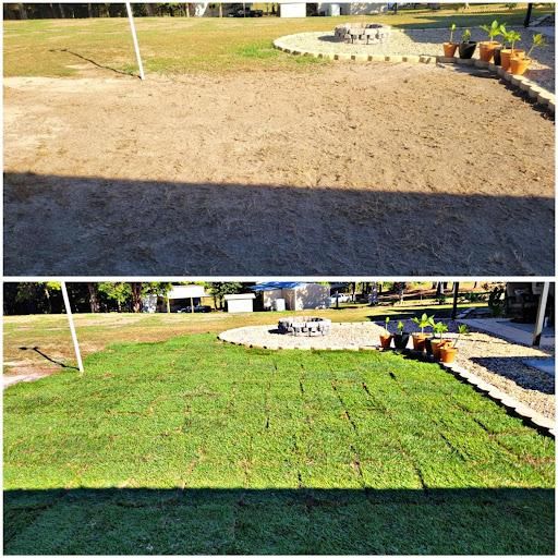 Rock Beds for JT’s Landscaping in Tyler County, TX
