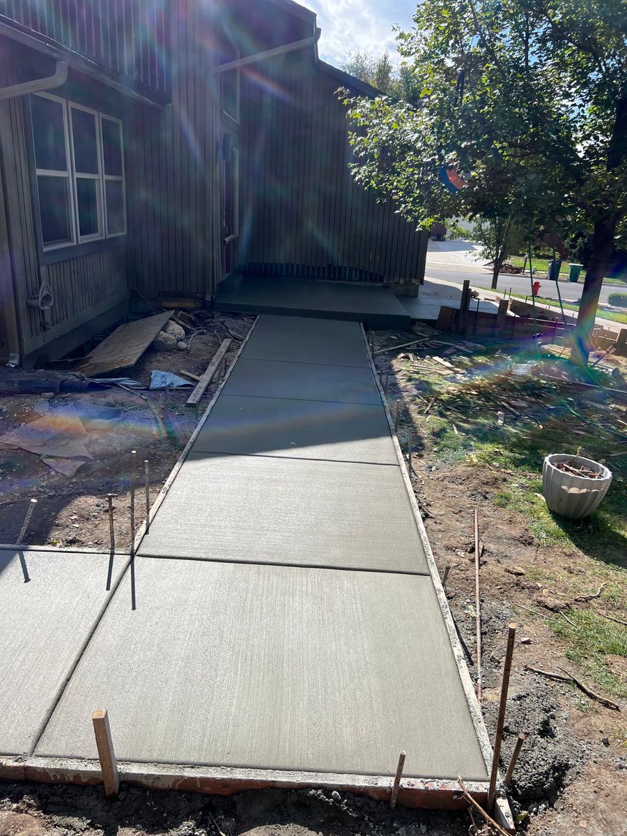Decks & Sidewalks for Abros Concrete in Salt Lake City, UT
