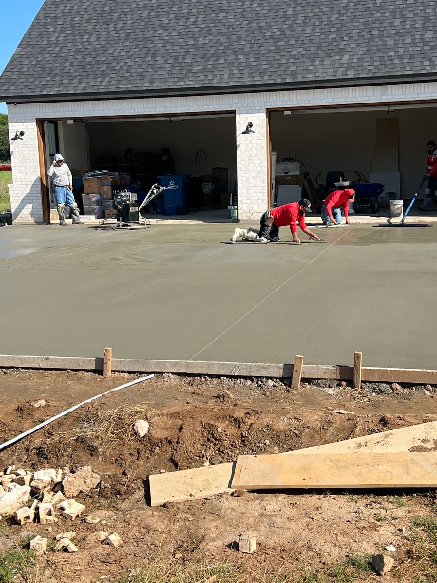 Concrete for Koblis Construction Services in Dallas, TX