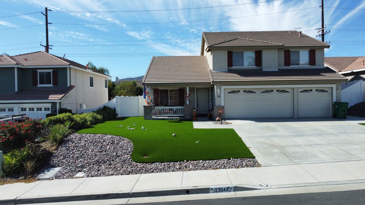 Artificial Turf Installation for Aidan Jade Landscaping in Riverside County, CA