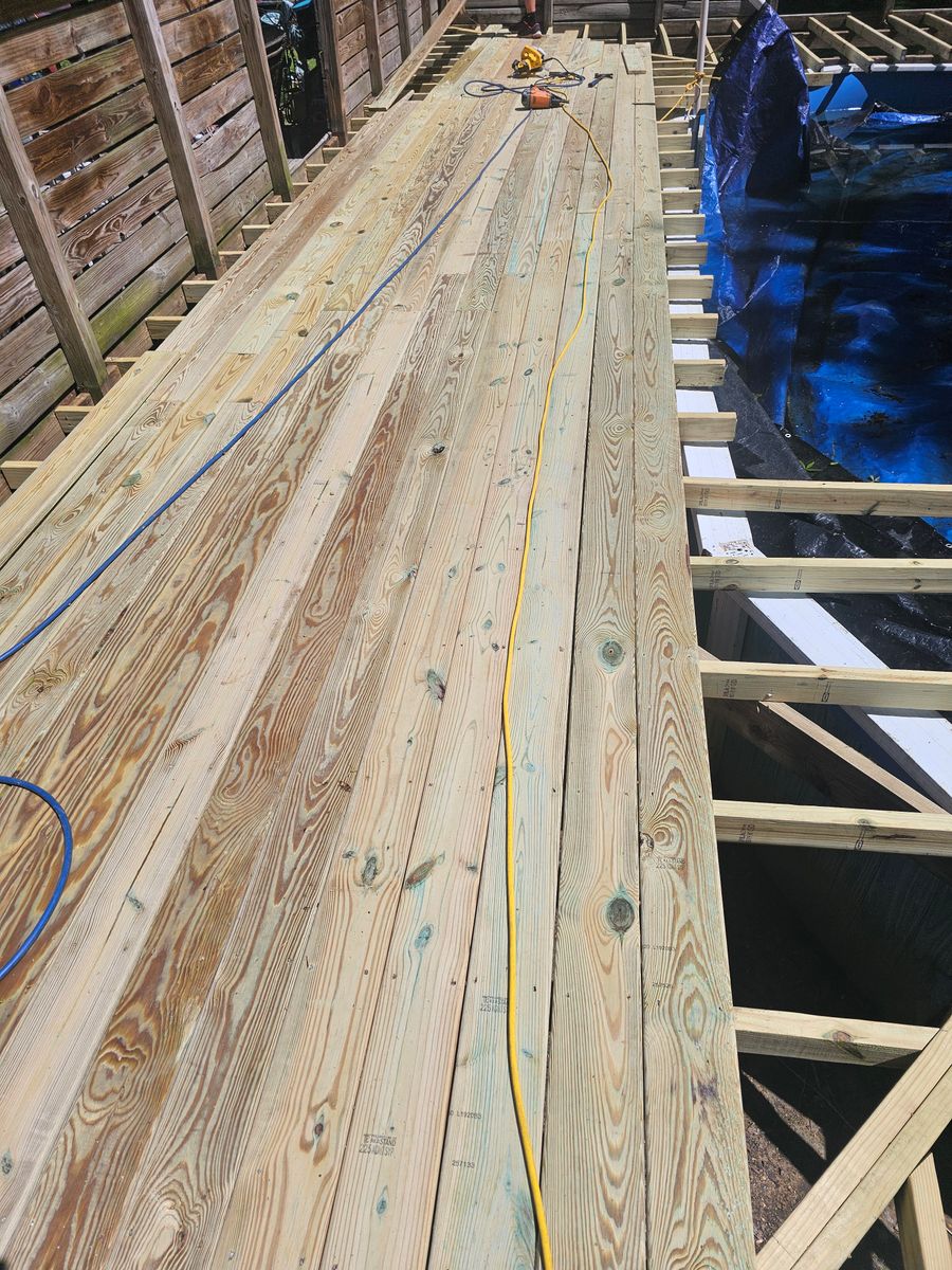 Decking for A&D Home Improvements in Cleveland, TN