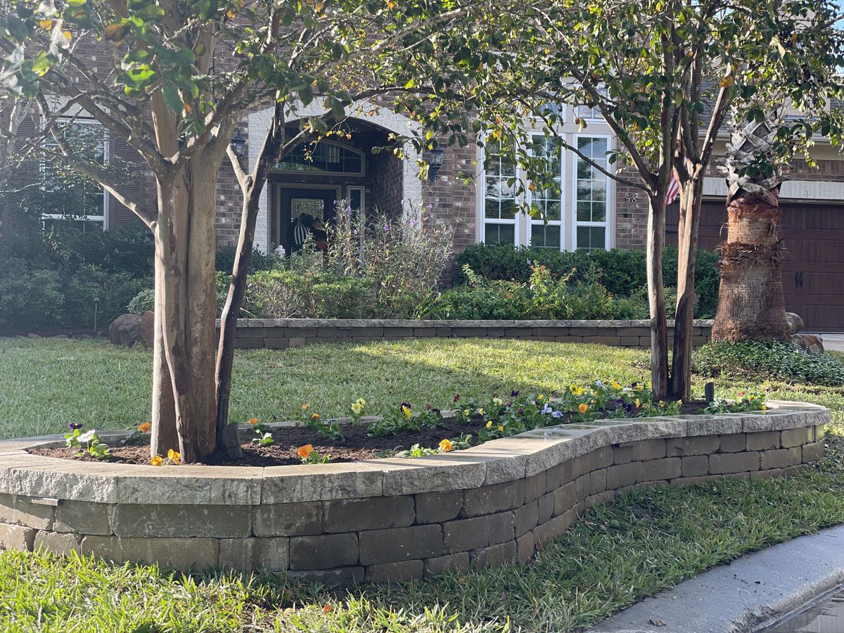 Hardscaping for Atlas Land Design in Creekside Park, TX