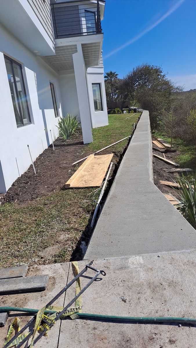 Concrete Slab Construction for KCS Concrete in Middleburg, FL