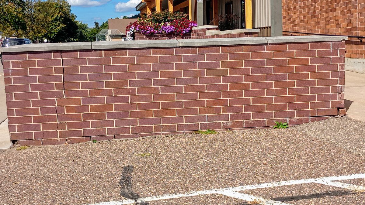 Brick Cleaning for To the Point Masonry in Spring Valley, WI